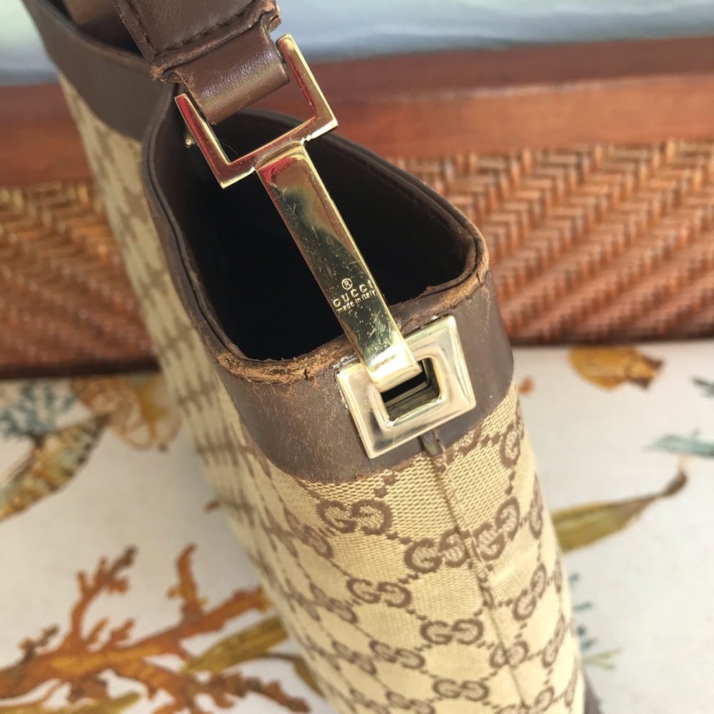 Gucci Brown canvas handbag - Picture 2 of 8